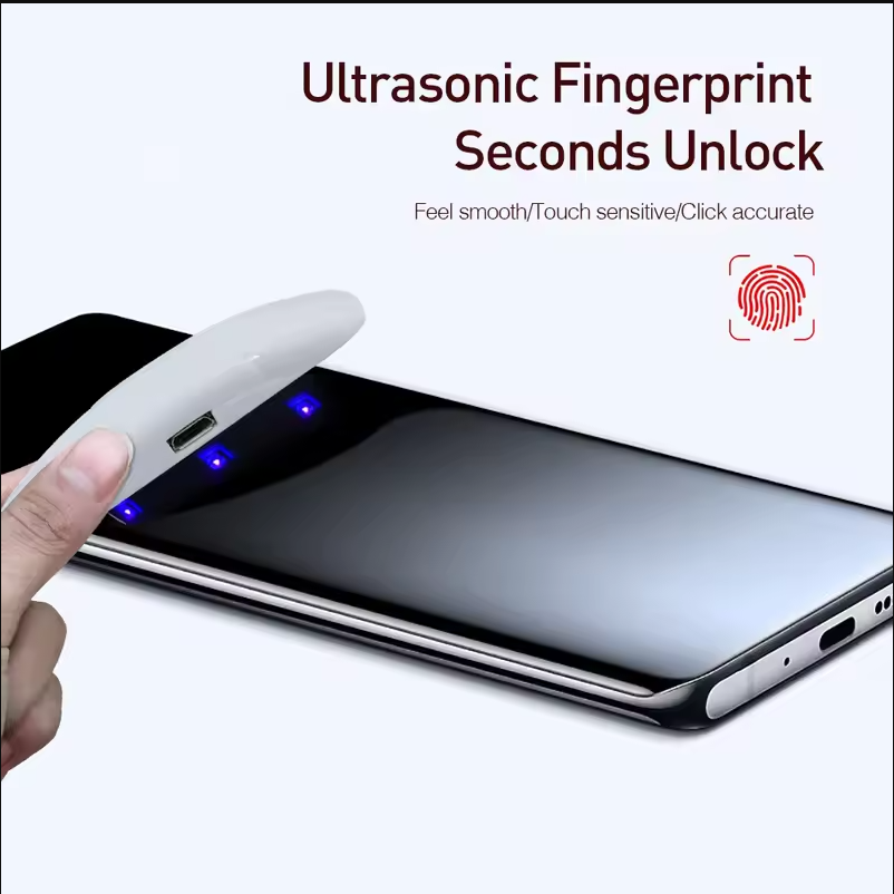 Nano Liquid Coating - ナノ液体UVフルグルー強化ガラス製液晶保護フィルム iPhone 17 16 Pro Max