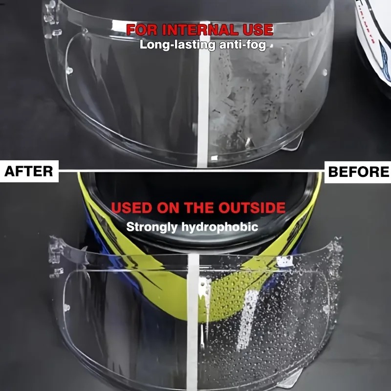 オートバイヘルメットバイザー用ナノ曇り止めスプレー、長持ちす - Nano Liquid Coating のレビューと価格