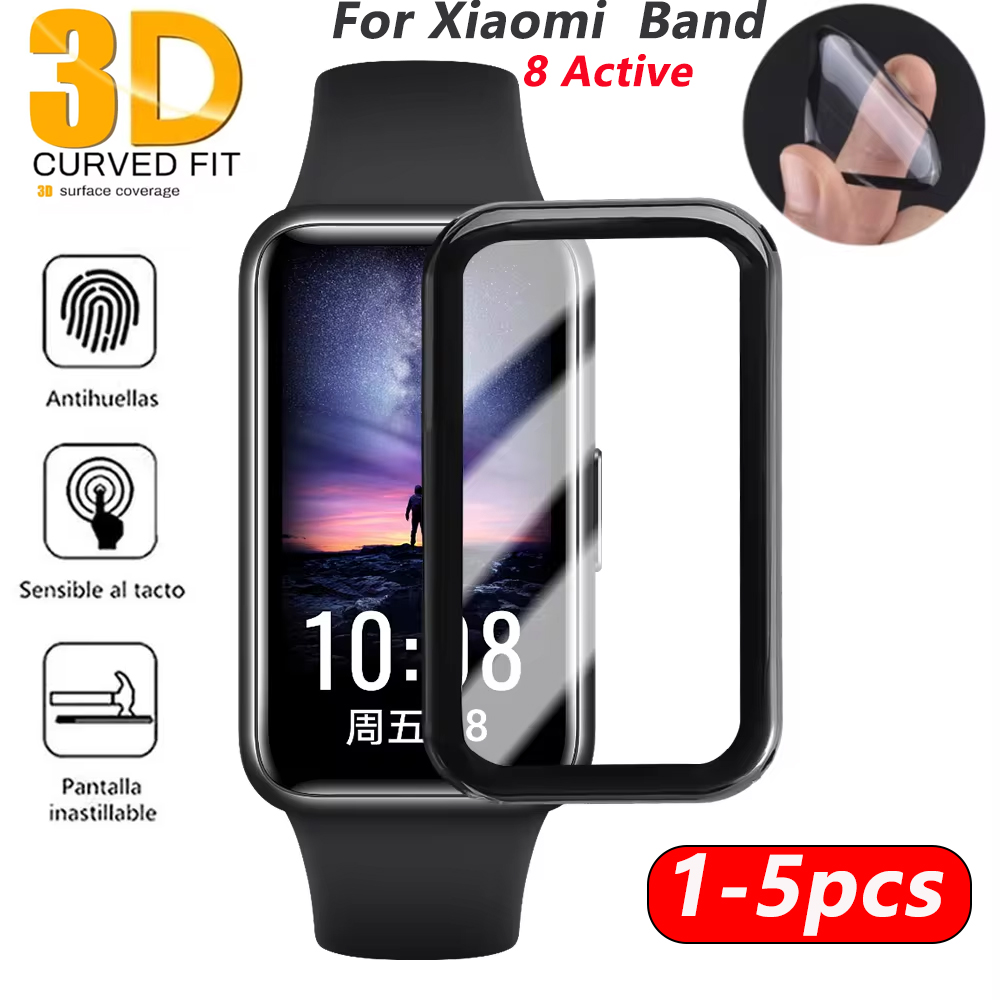 3D カバレッジ保護フィルム Xiaomi バンド 8 アク - Hydrogel Screen Protector のレビューと価格