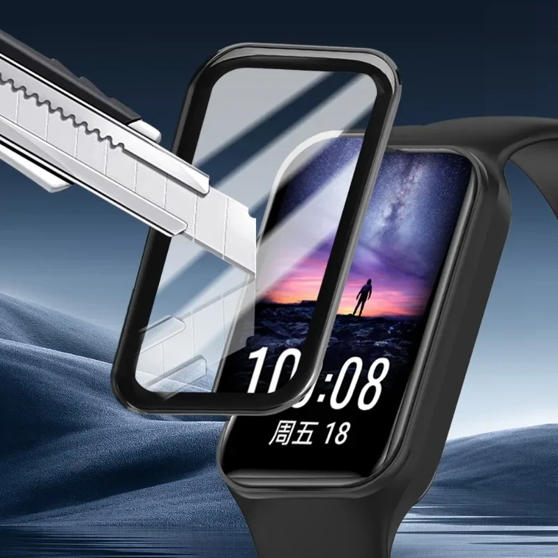 3D カバレッジ保護フィルム Xiaomi バンド 8 アク - Hydrogel Screen Protector のレビューと価格