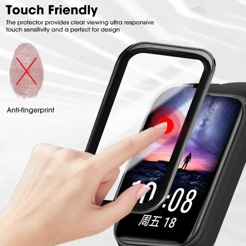 3D カバレッジ保護フィルム Xiaomi バンド 8 アク - Hydrogel Screen Protector のレビューと価格