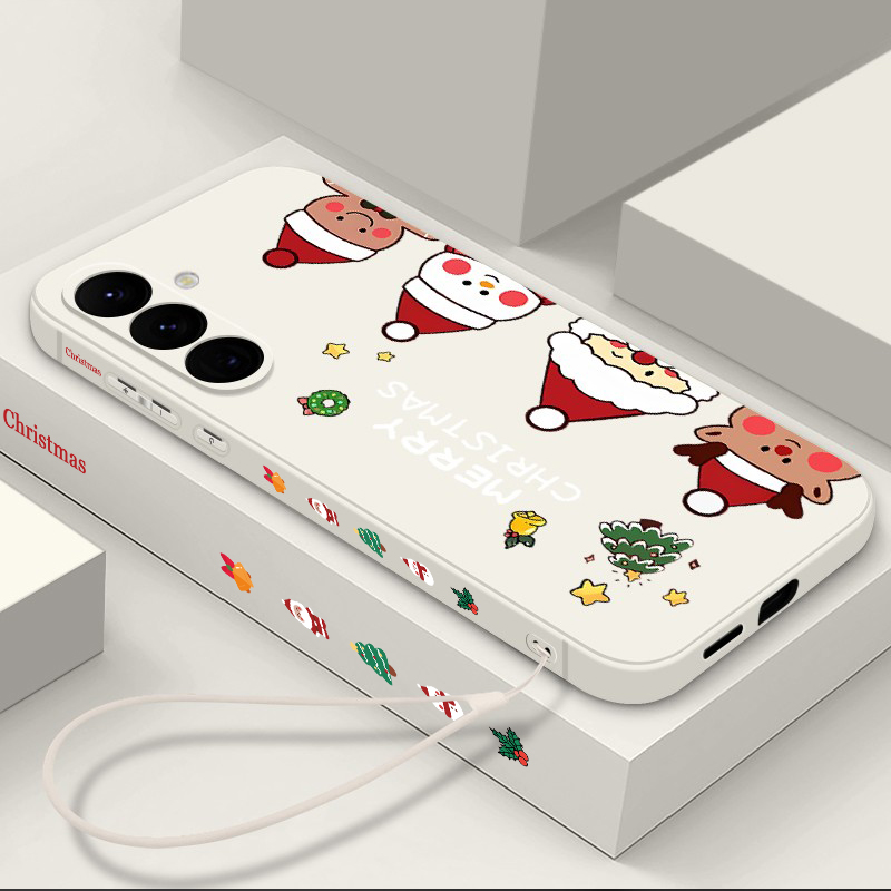 クリスマススノーマン柄スマホケース サムスンギャラクシー A - Samsung Galaxy A55 のレビューと価格