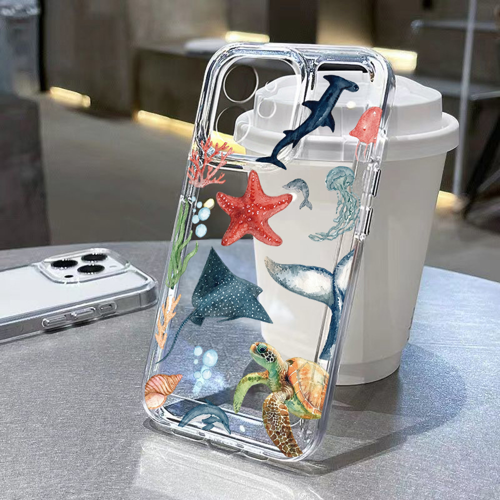 iPhone 18 Pro Max用 海の生き物柄ケース i - Apple Iphone 15 Pro Max のレビューと価格