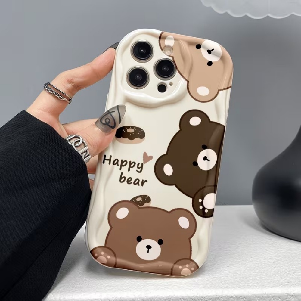 可愛いクマとクールな虎柄のスマホケース iPhone 17  - Apple Iphone 15 Pro Max のレビューと価格